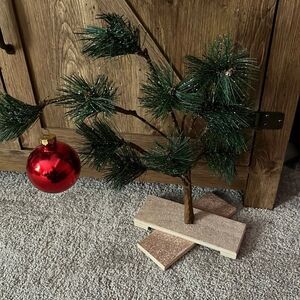 Charlie Brown’s Christmas Tree with Red Ornament